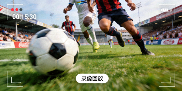 足球比赛录像回放高清视频缩略图画面